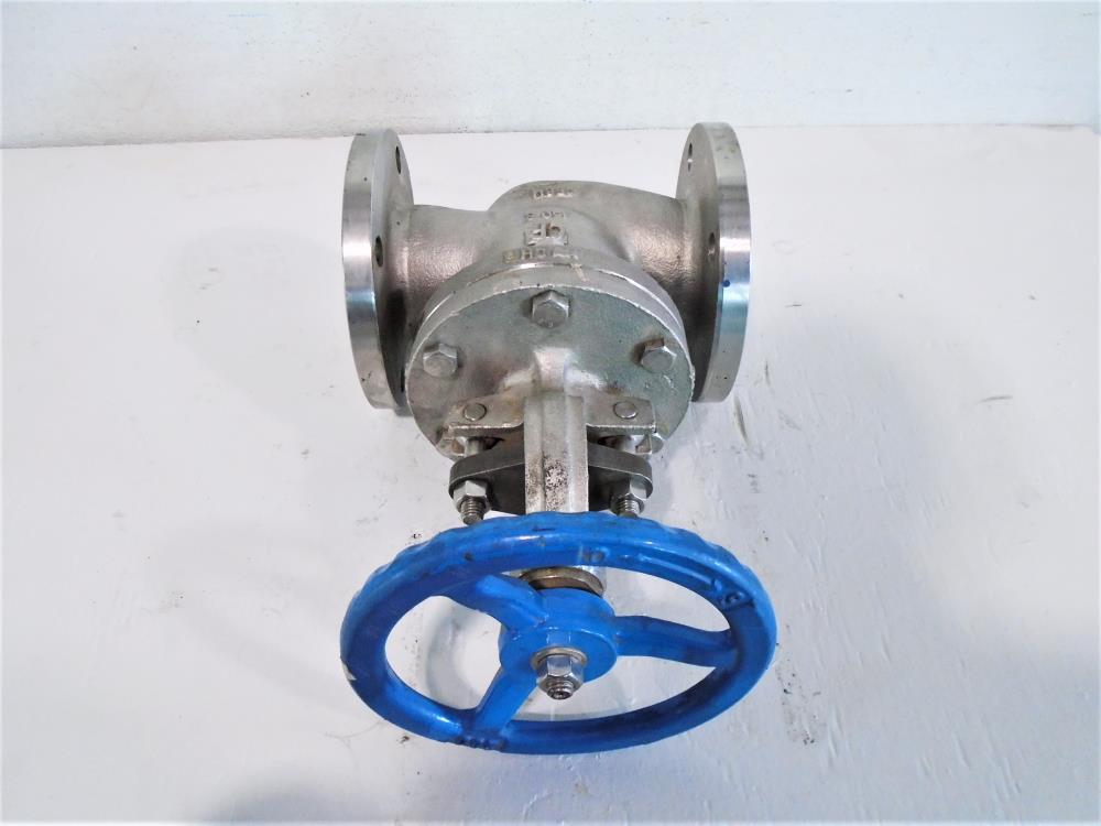 CF Fluid Controls 3" 150# CF8M Globe Valve, GL 15FC3